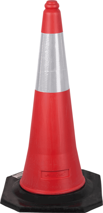 Cestný dopravný kužeľ 75 cm TRAFFIC
