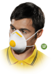 Respirátor s ventilom EASY FFP1 bez kovových prvkov 20ks