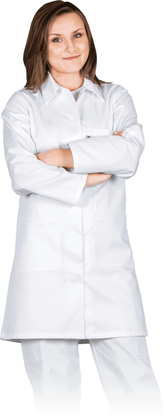 Zdravotnícky plášť dámsky HCL 230g