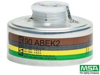 Univerzálny filter A2B2E2K2 do celomasiek  MSA