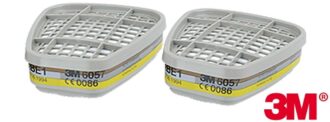 Filter proti plynom a parám 3M™ 6057 ABE1 2ks v balení