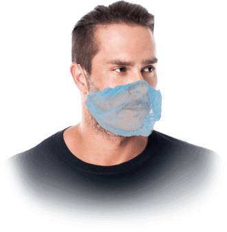 Hygienické rúška 100ks FACE modré