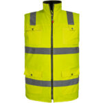 Reflexná zateplená pracovná vesta PRO HIVIS