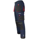 Zimné montérky do pása PROFI NAVY RED