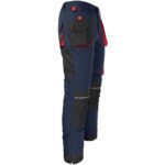 Zimné montérky do pása PROFI NAVY RED