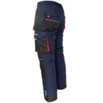 Zimné montérky do pása PROFI NAVY RED