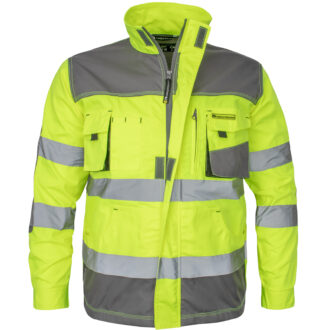 Pracovná bunda reflexná PROFI HIVIS