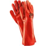 Gumené rukavice pracovné PVC 40 cm