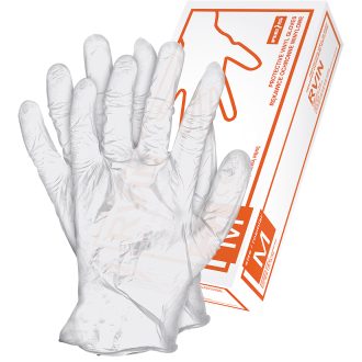 Jednorázové rukavice VINYL CLEAR 100 ks