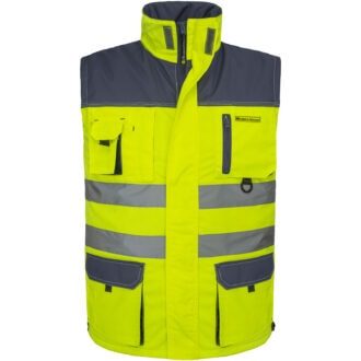 Reflexná pracovná vesta PROFI HIVIS NAVY