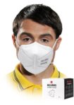 Hygienické rúško KN95 biele z polypropylénu 5 vrstvové 20ks