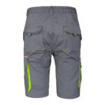 Montérkové kraťasy s elastanom MANNLAND GREY YELLOW