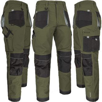Pracovné montérky do pása PROFI COOL KHAKI 2.0