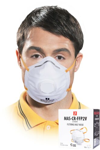 Respirátor s výdychovým ventilom EASY CR FFP2 10ks