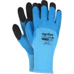 Máčané zimné pracovné rukavice BLUWIN BLUE