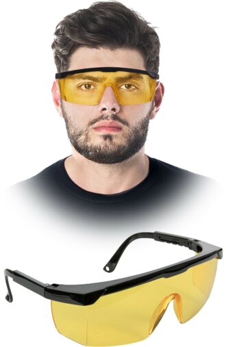 Žlté ochranné okuliare RAMBER YELLOW