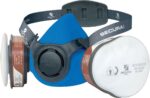 Set polomaska s filtrami ABEK1 P2 R SECURA 3000 ADR