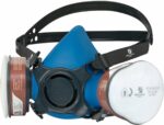 Set polomaska s filtrami A2 P3 R SECURA 3100 CHEMIK