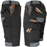 Pracovné monterkové kraťasy PRO BLACK DUAL