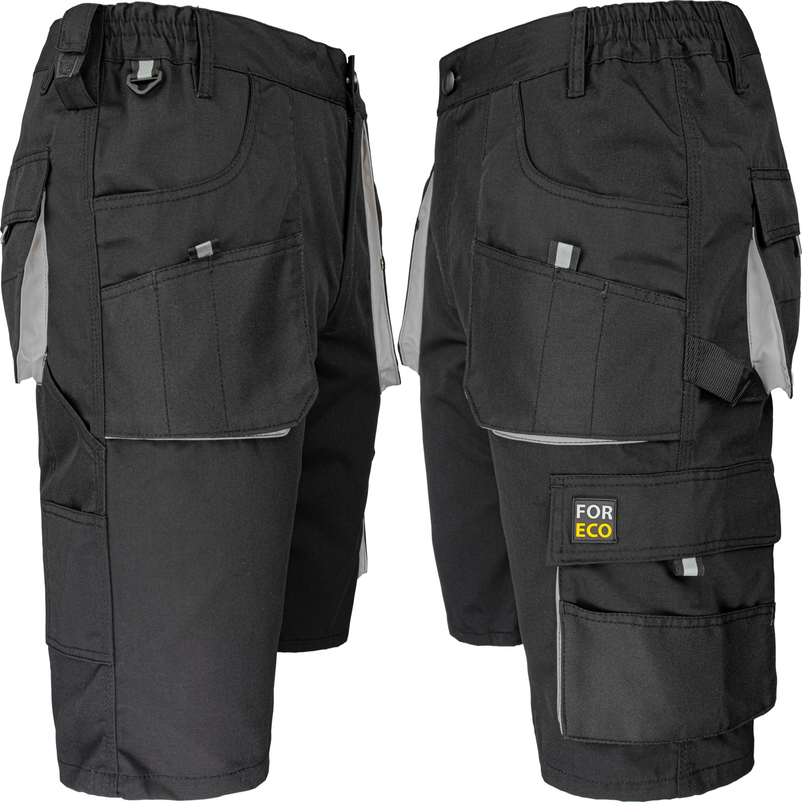 Pracovné kraťasy FORCE BLACK GRAU