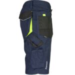 Monterkové kraťasy PROFI NAVY GELB 2.0