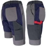 Pracovné monterkové kraťasy DELUX STRONG GREY