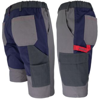 Pracovné monterkové kraťasy DELUX STRONG GREY