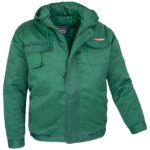 Zimná montérková bunda HARD SHORT GREEN