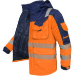 Reflexná zimná bunda JACKWINTER ORANGE