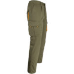 Pracovné nohavice s elastanom MANNLAND KHAKI ORANGE