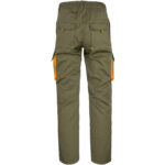 Pracovné nohavice s elastanom MANNLAND KHAKI ORANGE