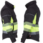 Elastická pracovná bunda MANNLAND HIVIS BLACK