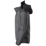 Zimná pracovná bunda s kapucňou BALTIC GREY