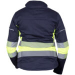 Dámska elastická pracovná bunda FRAULAND HIVIS NAVY