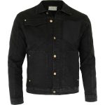 Pracovná rifľová bunda JEANS STRETCH BLACK