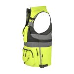 Reflexná vesta s vreckami TYTAN YELLOW
